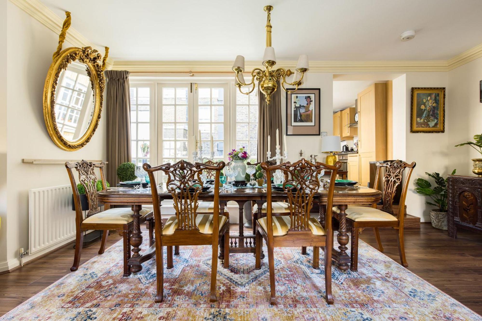 Mayfair 9-bed Townhouse - Sleeps 16 Patio & Ac Сasa de vacaciones *